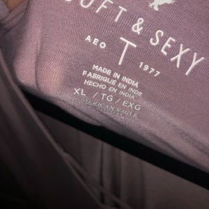 American Eagle Outfitters Tops - American eagle blush longsleeve American Eagle Outfitters Tops - American eagle blush longsleeve